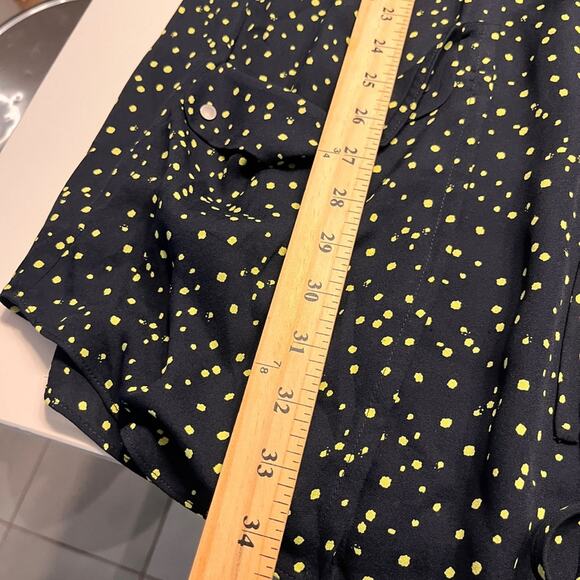 NEW A.L.C. Kearny Confetti Print Silk Mini Dress Sz Medium - Picture 10 of 10